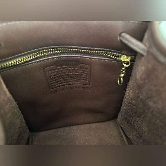 Coach Vintage Classic Leather Day Pack Brown main image 8